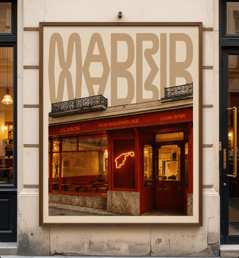 Madrid event poster