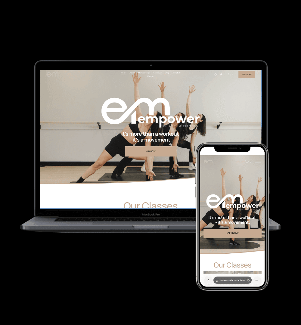 Website + launch creative