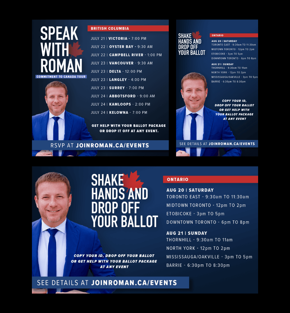 Event & tour flyers